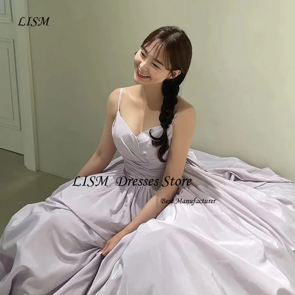 Lsim Fairy V-Neck Evening Dresses Sleeveless Spaghetti Straps Special Occasion Party Dress Customized Korea Wedding Dresses
Lsim Fairy V-Neck Evening Dresses Sleeveless Spaghetti Straps Special Occasion Party Dress Customized Korea Wedding Dresses
