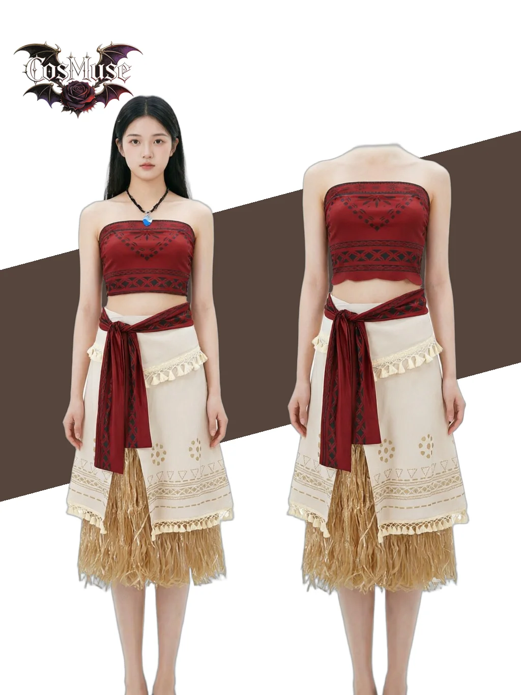 Anime Tropical Princess Cosplay Costume - Women Full Set Top Skirt Halloween Comic Con Summer Beach Outfit
Anime Tropical Princess Cosplay Costume - Women Full Set Top Skirt Halloween Comic Con Summer Beach Outfit