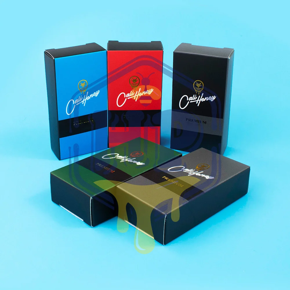 1.0 Calihoney Empty Cartridge Storage Packaging BEE Blinker Foldable Paper Container Black Display Box 5 Colors 2.0 Tank Custom
1.0 Calihoney Empty Cartridge Storage Packaging BEE Blinker Foldable Paper Container Black Display Box 5 Colors 2.0 Tank Custom