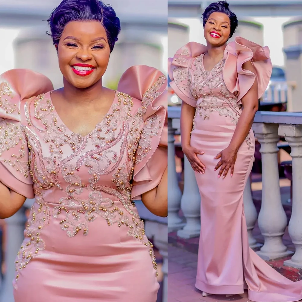 Exquisite Pink Prom Dresses Customized Sweetheart Chapel Train Sleeveless Gowns Special Occasion Women Appliques Dress Vestidos
Exquisite Pink Prom Dresses Customized Sweetheart Chapel Train Sleeveless Gowns Special Occasion Women Appliques Dress Vestidos