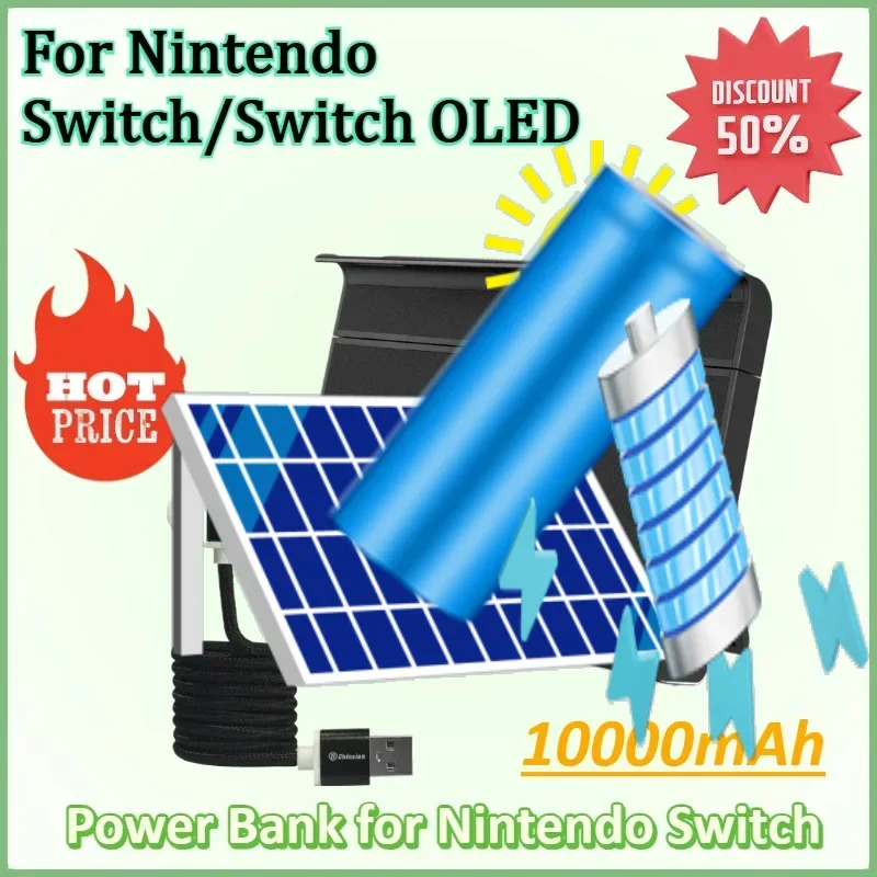 10000mAh PowerBank for Nintendo Switch LCD&Switch OLED Backup Charger Case PD Quick Charging External Battery Station
10000mAh PowerBank for Nintendo Switch LCD&Switch OLED Backup Charger Case PD Quick Charging External Battery Station