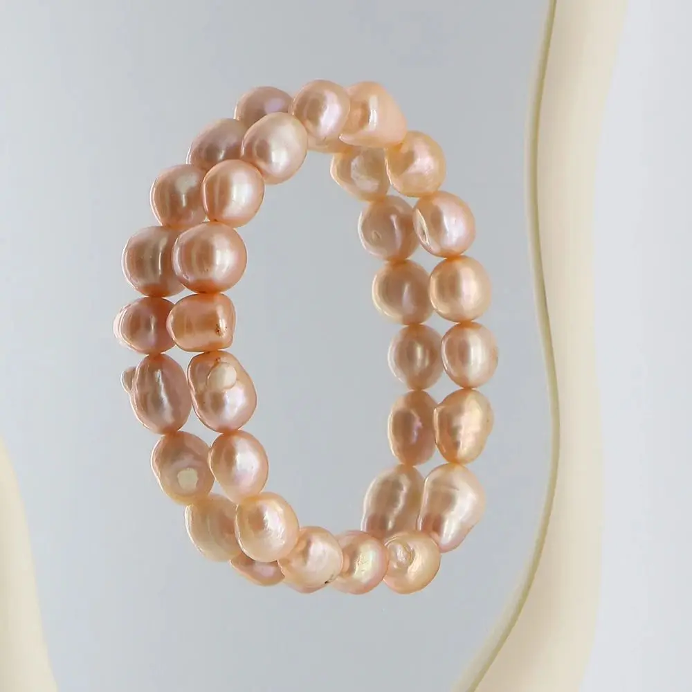 9-10mm Natural Baroque Pearl Beaded Bracelet Irregular Freshwater Pearl Straight Holes Loose Bead Jewelry Accessory 1 Strand
9-10mm Natural Baroque Pearl Beaded Bracelet Irregular Freshwater Pearl Straight Holes Loose Bead Jewelry Accessory 1 Strand