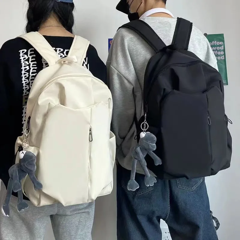 New Casual Backpack For Men Women Solid Color Laptop Bags Simple Schoolbag Travel Notebook Backpacks College Student School Bag
New Casual Backpack For Men Women Solid Color Laptop Bags Simple Schoolbag Travel Notebook Backpacks College Student School Bag