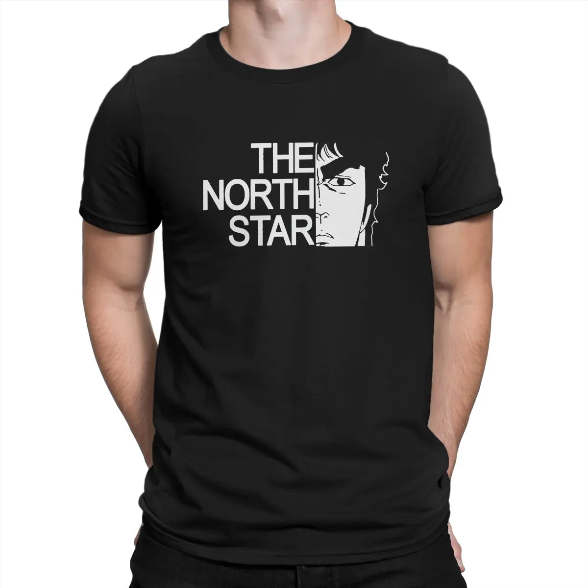 Футболка Fist of the North Star Hokuto no Ken Kenshiro, мужские топы с графическим рисунком, винтажная летняя одежда в стиле панк, футболка в стиле Харадзюку
Футболка Fist of the North Star Hokuto no Ken Kenshiro, мужские топы с графическим рисунком, винтажная летняя одежда в стиле панк, футболка в стиле Харадзюку