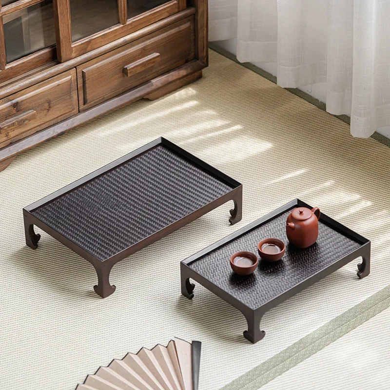 Zen Bamboo High-legged Tea Tray Household High-end Dry Tea Tray Cup Kettle Storage Tray
Zen Bamboo High-legged Tea Tray Household High-end Dry Tea Tray Cup Kettle Storage Tray