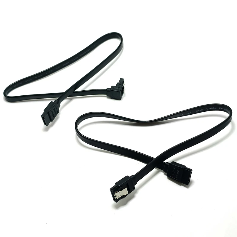 1-10pcs 40CM SATA Data Cable 90 Degree Right Angle SATA 3.0 6Gbps Cable Black with Locking SATA Cable For HDD SSD CD DVD Drives
1-10pcs 40CM SATA Data Cable 90 Degree Right Angle SATA 3.0 6Gbps Cable Black with Locking SATA Cable For HDD SSD CD DVD Drives