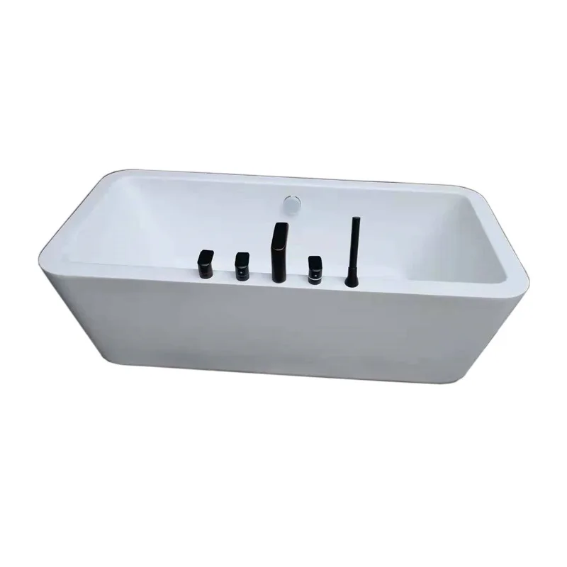 Freestanding seamless butted bathtub acrylic household bathtub bathtub rectangular massage surf bath
Freestanding seamless butted bathtub acrylic household bathtub bathtub rectangular massage surf bath