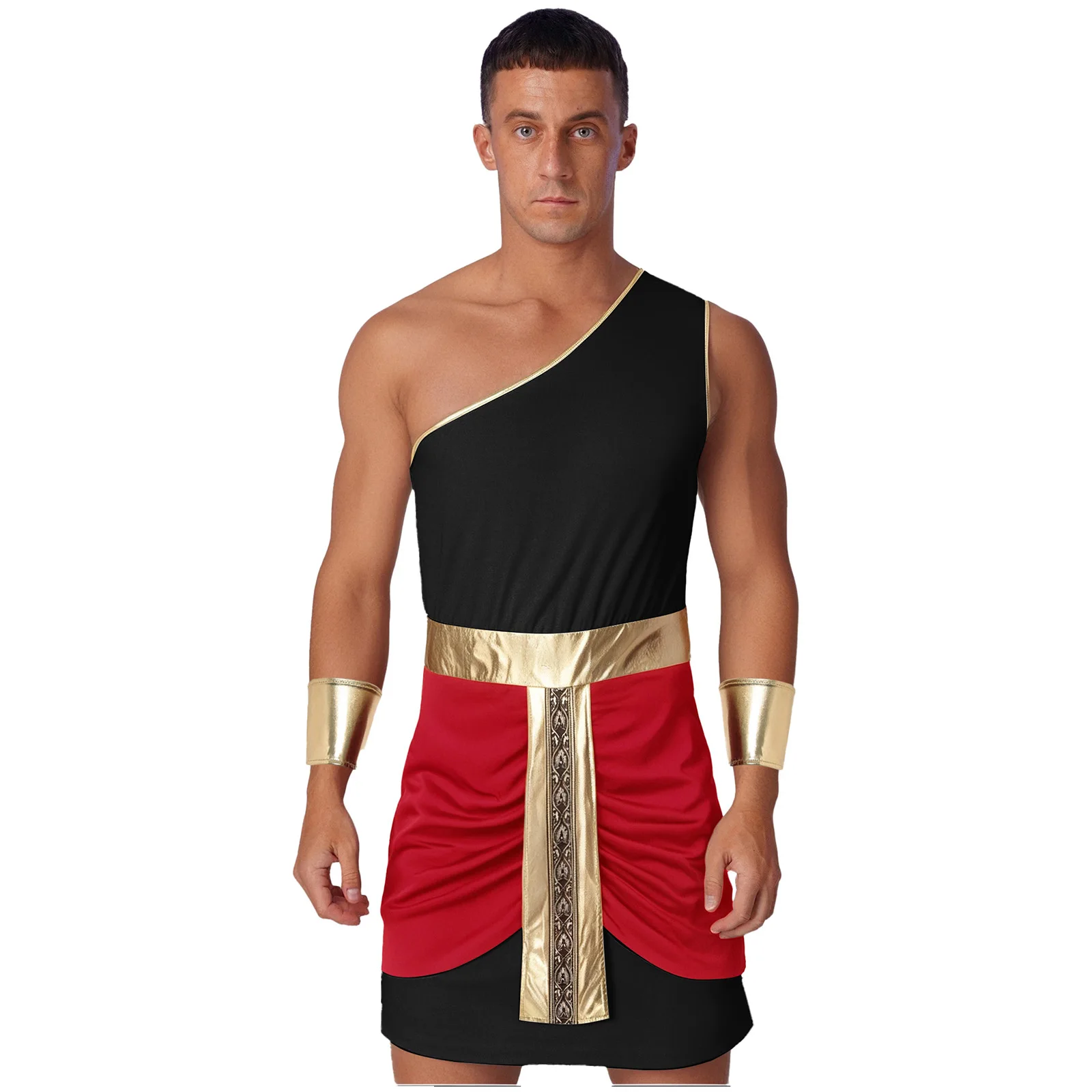 Men Ancient Roman Greek Warrior Soldier Prince Cosplay Dress Robe Halloween Carnival Party Warrior Gladiator Performance Costume
Men Ancient Roman Greek Warrior Soldier Prince Cosplay Dress Robe Halloween Carnival Party Warrior Gladiator Performance Costume