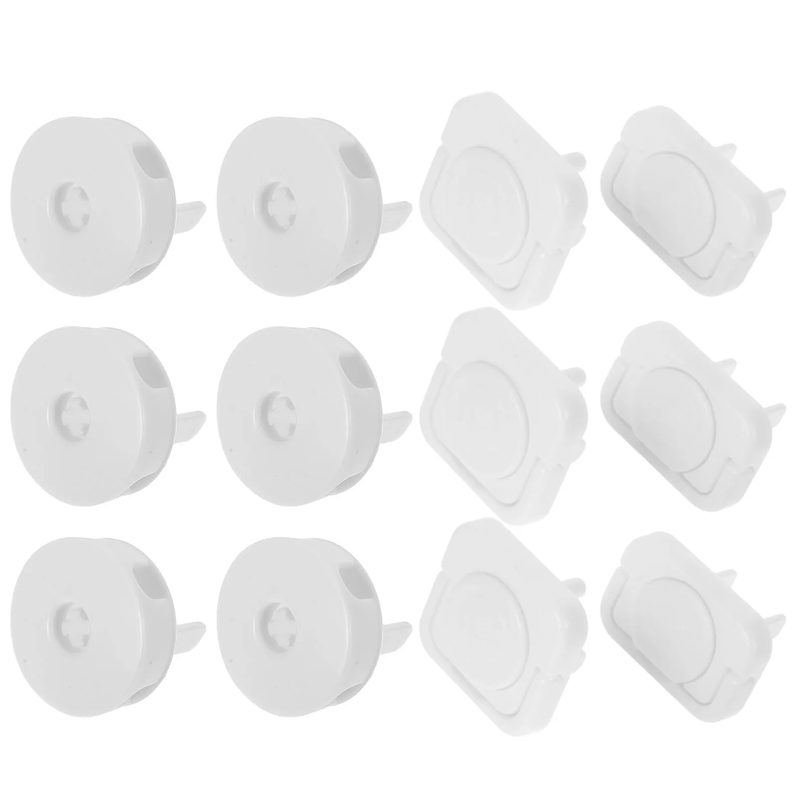 12pcs Socket Covers Electrical Outlet Dust Proof Plug Storage Safety Protectors Abs Material Design
12pcs Socket Covers Electrical Outlet Dust Proof Plug Storage Safety Protectors Abs Material Design
