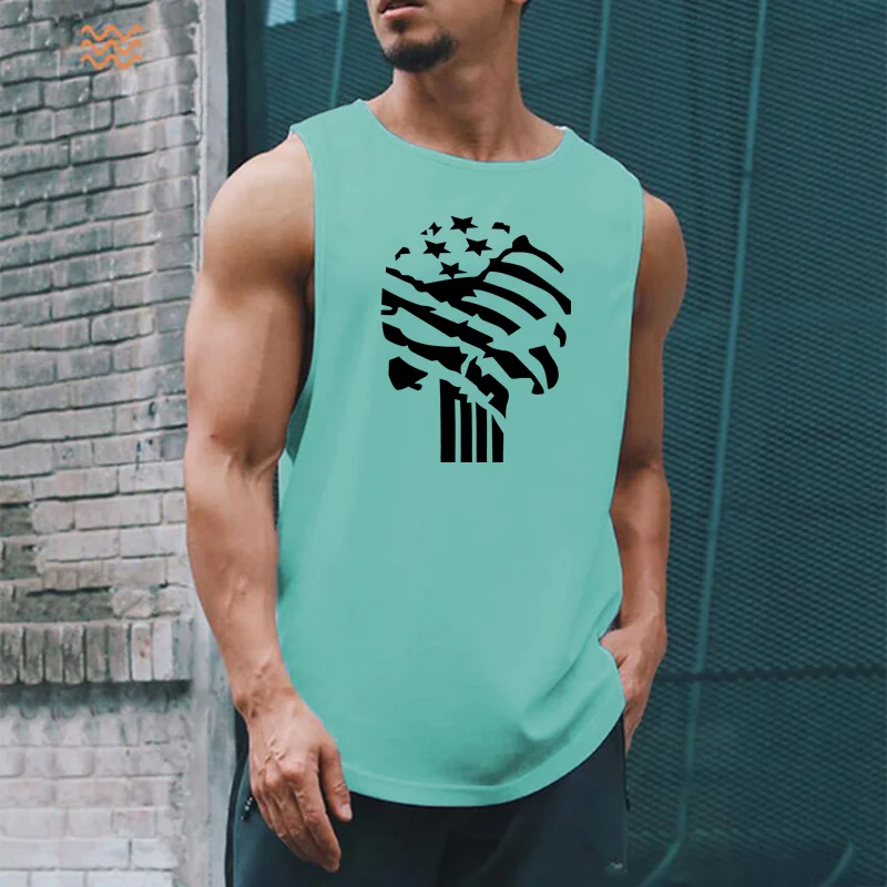 New Hot Sale Mens Skull Printed Tank Top Breathable Cool Vest Running Shirt Dacron Tees Bodybuilding Singlet Fitness Sleeveless
New Hot Sale Mens Skull Printed Tank Top Breathable Cool Vest Running Shirt Dacron Tees Bodybuilding Singlet Fitness Sleeveless