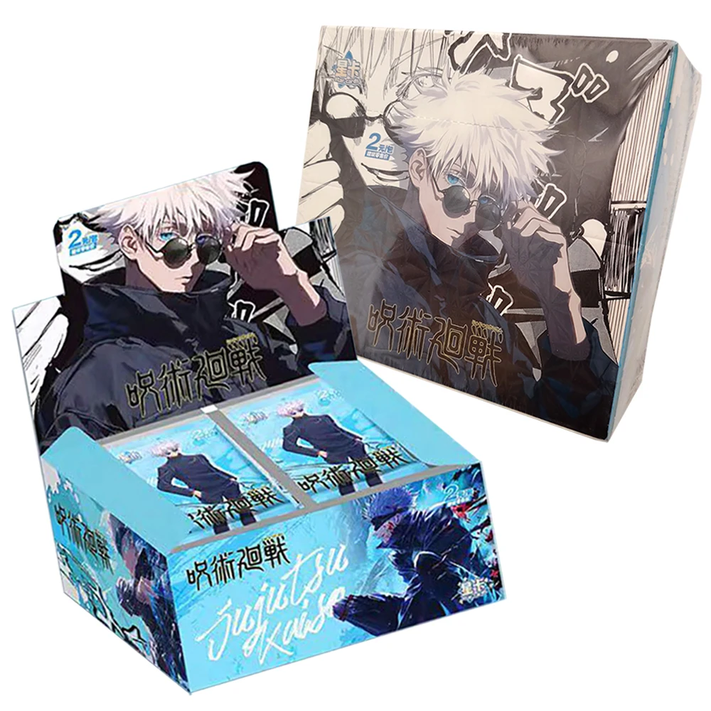 Jujutsu Kaisen Collection Cards Christmas Encouragement Party Gift for Children Classic Fantasy Anime Creative Character Cards
Jujutsu Kaisen Collection Cards Christmas Encouragement Party Gift for Children Classic Fantasy Anime Creative Character Cards