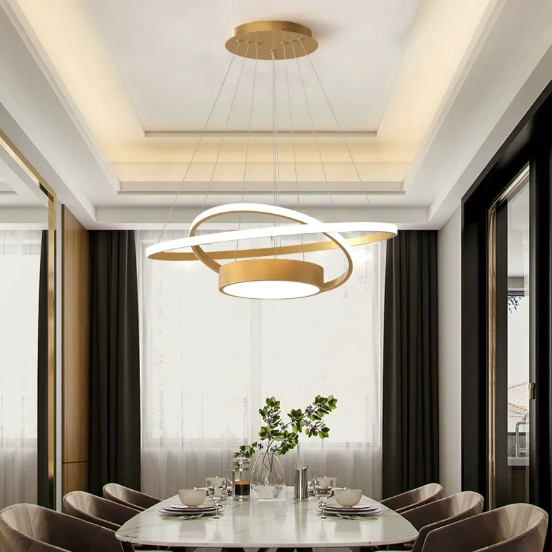 AiPaiTe modern circular LED chandelier living room dining room bedroom Nordic high transparency acrylic chandelier
AiPaiTe modern circular LED chandelier living room dining room bedroom Nordic high transparency acrylic chandelier