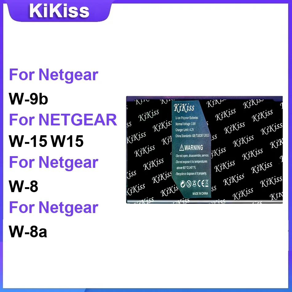 Battery For Netgear W-9b W-15 W15 W-8 W-8a Premium safe cells
Battery For Netgear W-9b W-15 W15 W-8 W-8a Premium safe cells