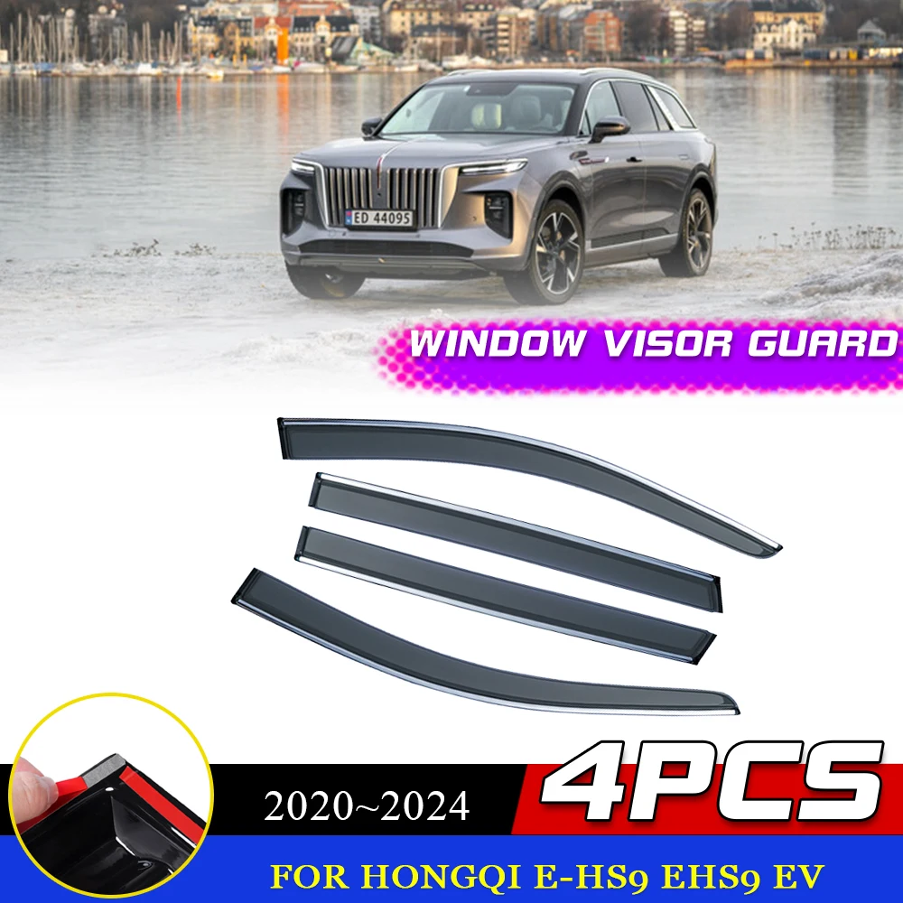 Козырек для автомобильных окон Hongqi E-HS9 EHS9 EV 2020 ~ 2024 2022, дефлектор для защиты от солнца, дождя, бровей и дыма
Козырек для автомобильных окон Hongqi E-HS9 EHS9 EV 2020 ~ 2024 2022, дефлектор для защиты от солнца, дождя, бровей и дыма