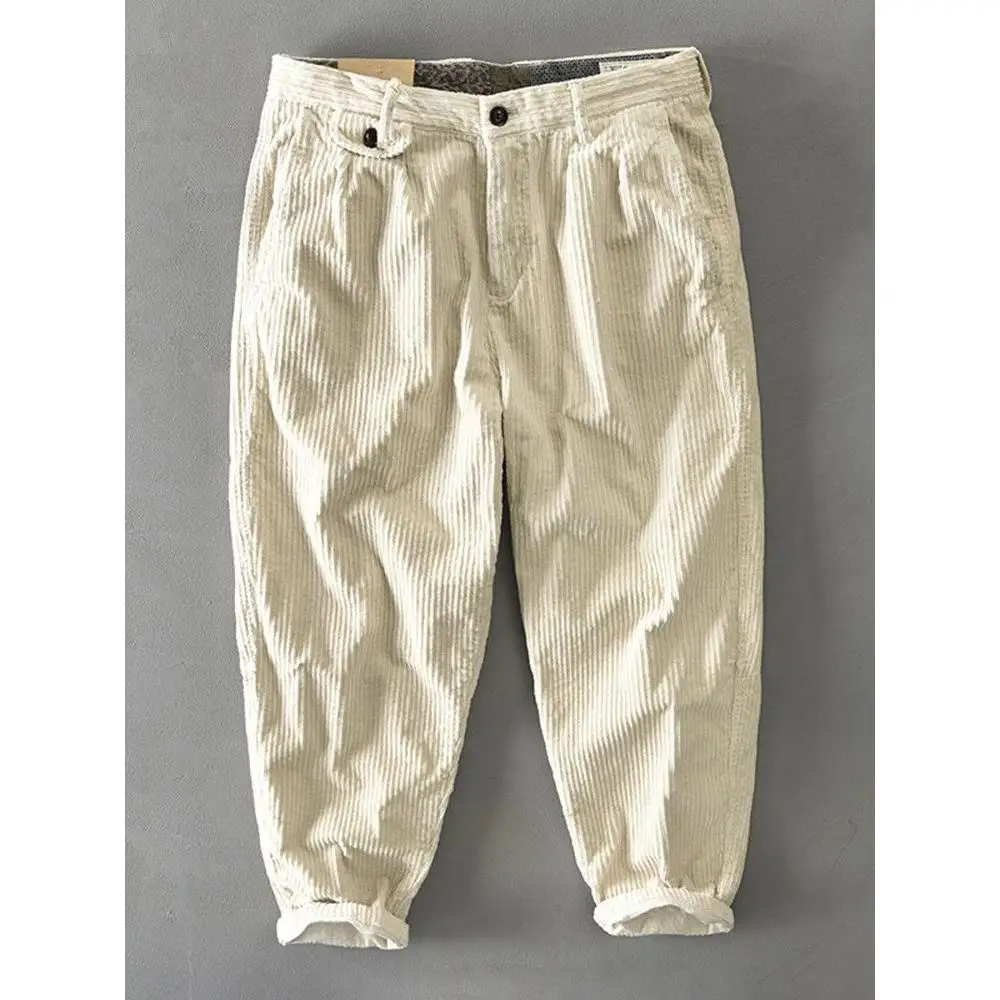 American Style Vintage Heavyweight Casual Pants Men's Loose Straight Leg Autumn Workwear Simple Trendy Brand Corduroy Trousers
American Style Vintage Heavyweight Casual Pants Men's Loose Straight Leg Autumn Workwear Simple Trendy Brand Corduroy Trousers