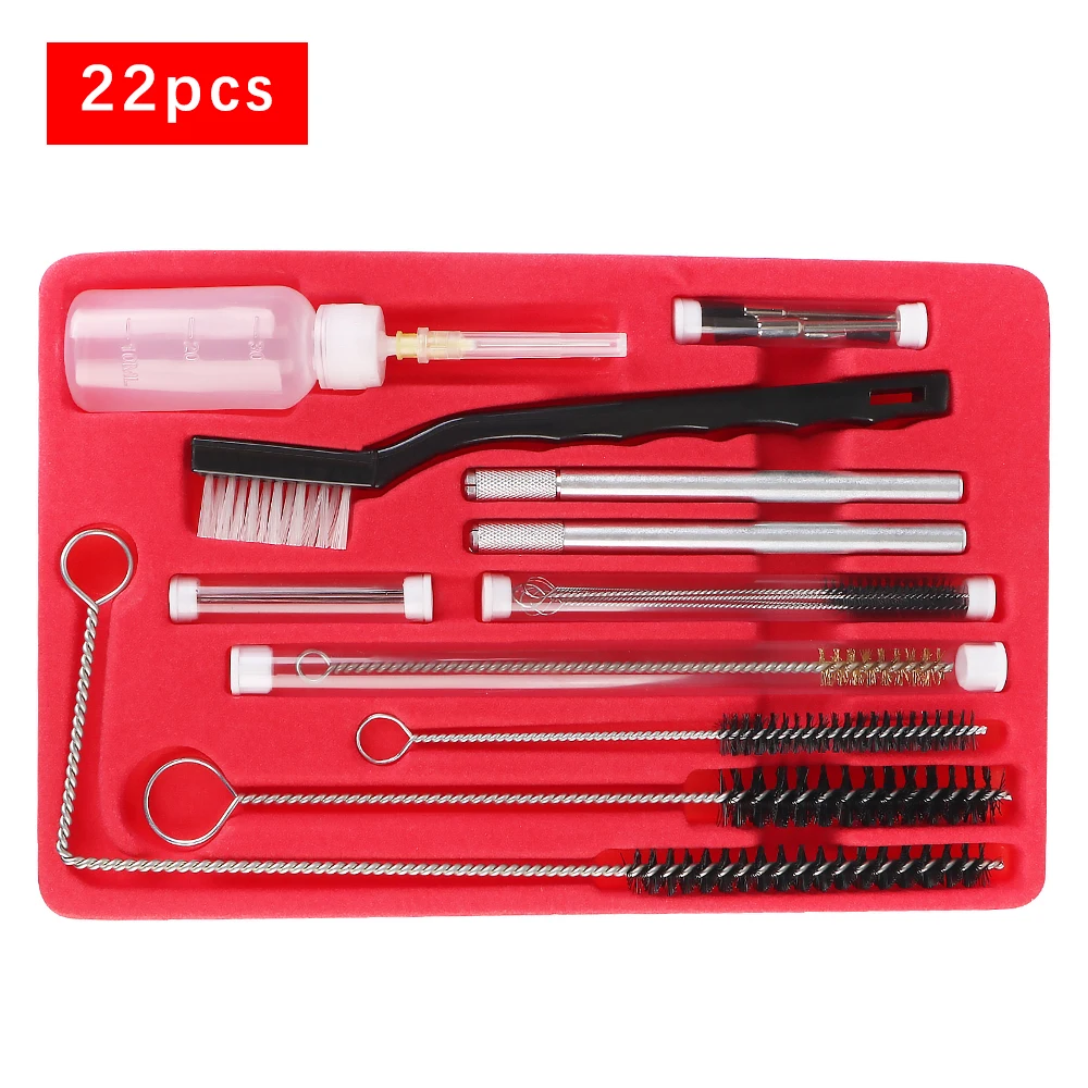Spray Gun Cleaning Tools 22Pcs Auto Care Accessories Air Brushes Maintenance Kit Test Tube Wash Pneumatic Paint Sprayer Clean
Spray Gun Cleaning Tools 22Pcs Auto Care Accessories Air Brushes Maintenance Kit Test Tube Wash Pneumatic Paint Sprayer Clean