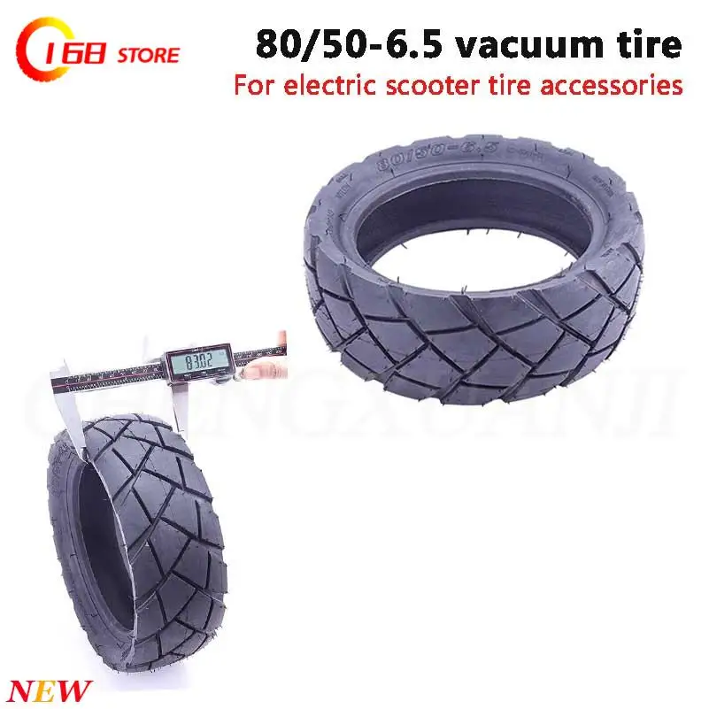 Suitable for electric scooter tire accessories 80/50-6.5 vacuum tires, off-road vacuum tire modification parts
Suitable for electric scooter tire accessories 80/50-6.5 vacuum tires, off-road vacuum tire modification parts