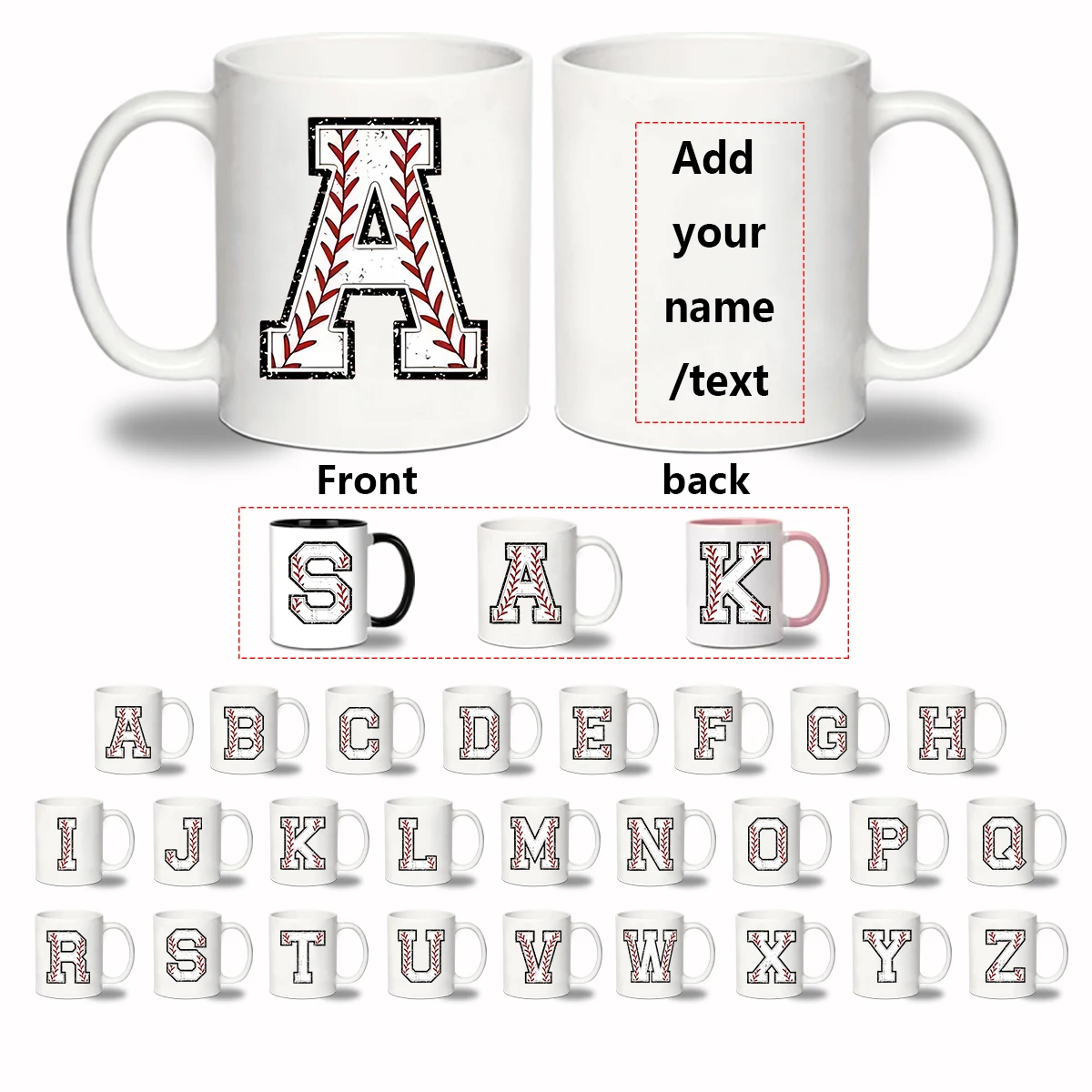 11oz Customized Picture Party Coffee Mug 1Pc 3D Print Letters Ceramic Mugs Autumn Winter Breakfast Milk Drink Cups Gift for Her
11oz Customized Picture Party Coffee Mug 1Pc 3D Print Letters Ceramic Mugs Autumn Winter Breakfast Milk Drink Cups Gift for Her