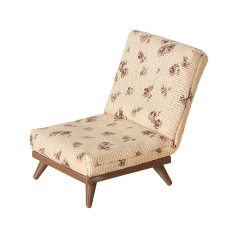 Miniature Doll House Sofa Chair Backrest Chair With Fabric Cushion Scene Props
Miniature Doll House Sofa Chair Backrest Chair With Fabric Cushion Scene Props