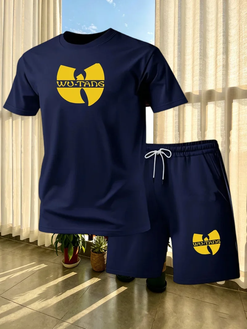 2026 New Men's Summer Short Sleeved T-shirt Set Fashion Two-piece Sportswear Casual Shorts Sportswear Men's Sportswear Set
2026 New Men's Summer Short Sleeved T-shirt Set Fashion Two-piece Sportswear Casual Shorts Sportswear Men's Sportswear Set