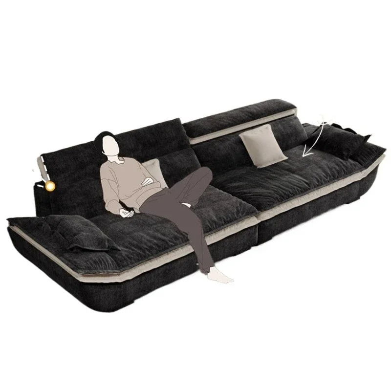 Italian minimalist chenille living room headrest adjustable sailing large sitting deep sofa retro removable washable fabric sofa
Italian minimalist chenille living room headrest adjustable sailing large sitting deep sofa retro removable washable fabric sofa