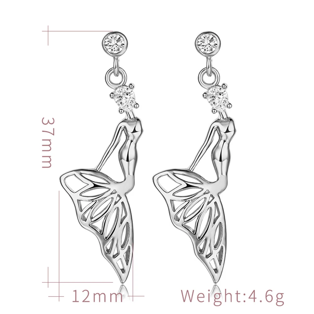 Zircon Earrings Daily Wear Small Fresh Mermaid Shape Jewelry Decor Women Gifts Birthday Anniversary Party Accessories
Zircon Earrings Daily Wear Small Fresh Mermaid Shape Jewelry Decor Women Gifts Birthday Anniversary Party Accessories