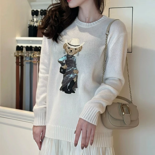 Осень-зима Briti Sle вязаный длинный свек свободного покроя Camere свитер круглый пуловер дизайн женский свитер
Осень-зима Briti Sle вязаный длинный свек свободного покроя Camere свитер круглый пуловер дизайн женский свитер