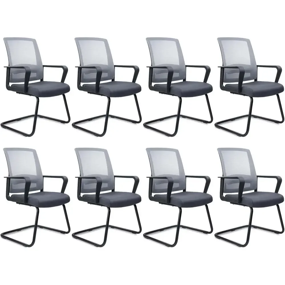 Office Guest Chairs for Conference Room with Mid Back Mesh Space Air Grid Series and Lumbar Support Black 8, Grey
Office Guest Chairs for Conference Room with Mid Back Mesh Space Air Grid Series and Lumbar Support Black 8, Grey