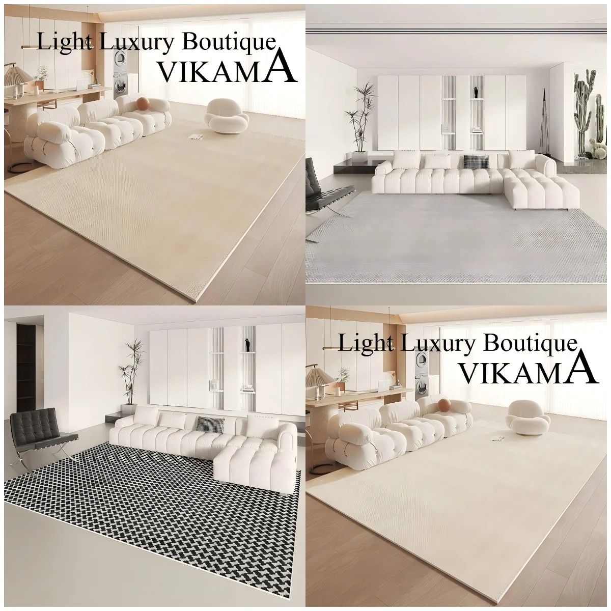 VIKAMA Simple Geometric Loop Pile Carpet Waterproof Living Room Sofa Coffee Table Kitchen Bedroom Bedside Cloakroom Home Decor
VIKAMA Simple Geometric Loop Pile Carpet Waterproof Living Room Sofa Coffee Table Kitchen Bedroom Bedside Cloakroom Home Decor