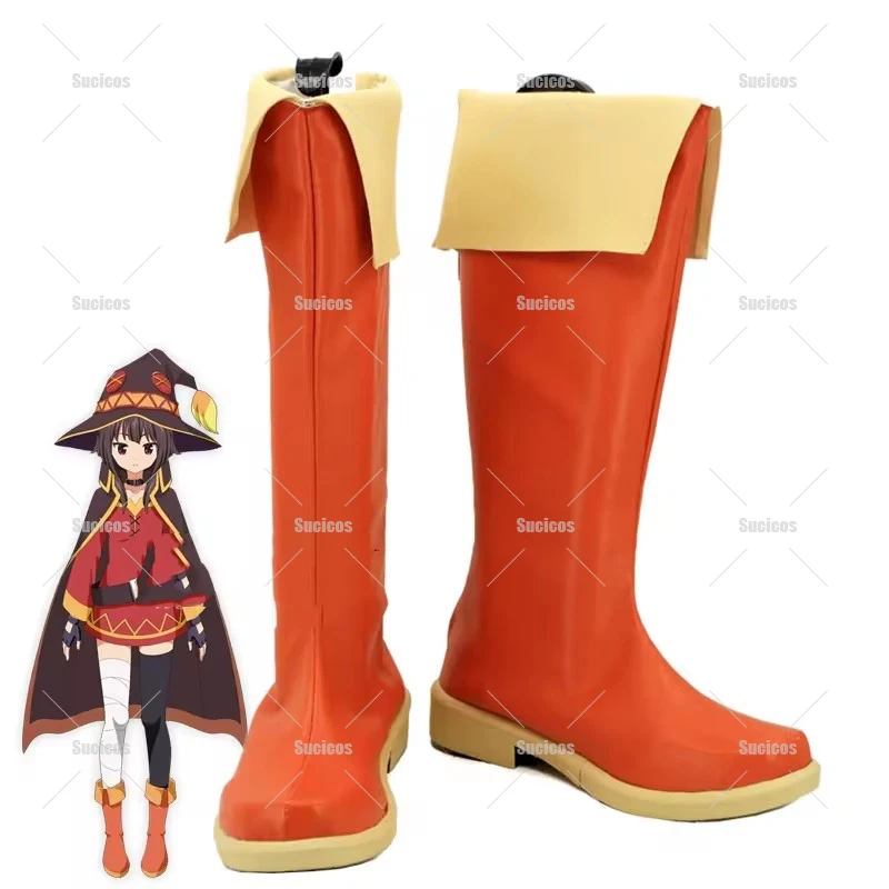 Anime Megumin Cosplay Shoes Boots Game Women Men Halloween Carnival Party Christmas Role Play Prop
Anime Megumin Cosplay Shoes Boots Game Women Men Halloween Carnival Party Christmas Role Play Prop