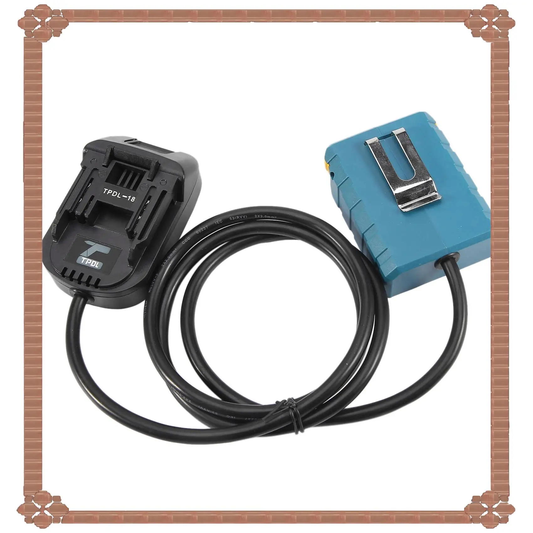 24-Hour Delivery Battery Extension Cord Tool Li- Battery Adapter Weight Reducer Suitable For 18V Lithium Batteries And
24-Hour Delivery Battery Extension Cord Tool Li- Battery Adapter Weight Reducer Suitable For 18V Lithium Batteries And