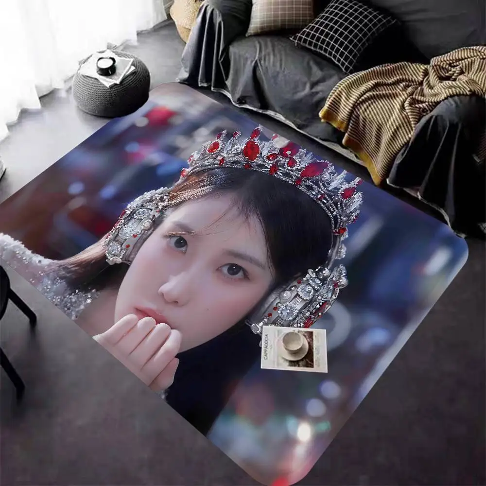 Korean Singer L-Lee J-Ji E-Eun I-IU Hallway Carpet Washable Non-Slip Living Room Sofa Chairs Area Mat Kitchen Doormat Area Rug
Korean Singer L-Lee J-Ji E-Eun I-IU Hallway Carpet Washable Non-Slip Living Room Sofa Chairs Area Mat Kitchen Doormat Area Rug