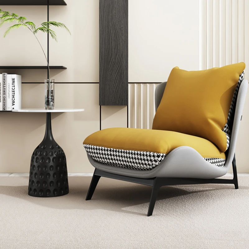 Design Modern Simple Chair Living Room Nordic Comfy Luxury Salon Metal Chair Lazy Ergonomic Reading Cadeiras Design Furniture
Design Modern Simple Chair Living Room Nordic Comfy Luxury Salon Metal Chair Lazy Ergonomic Reading Cadeiras Design Furniture