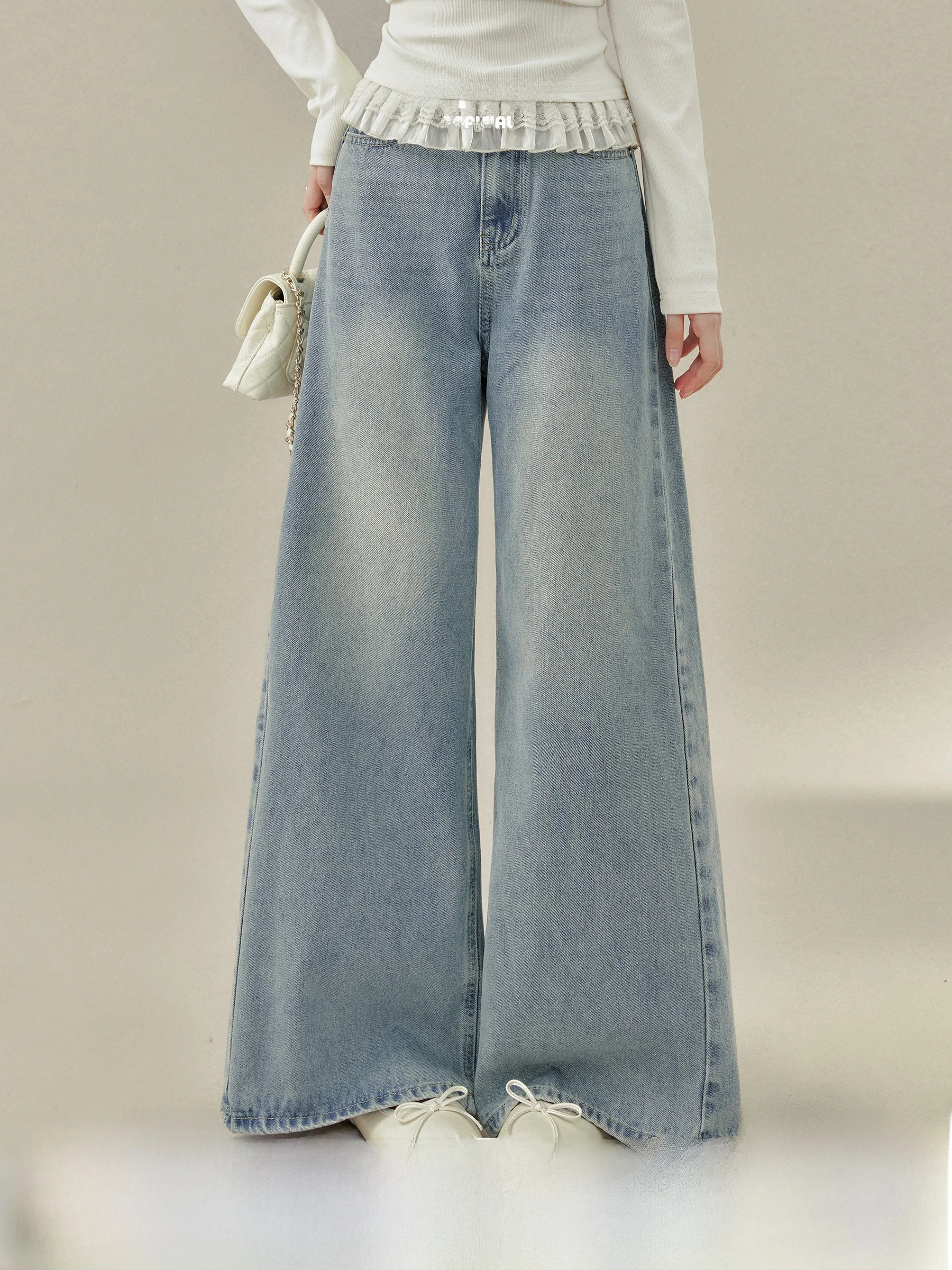 American Style Cleanfit Jeans High Waist Straight Leg Casual Women's Long Pants Spring Autumn Seasonal Fashionable
American Style Cleanfit Jeans High Waist Straight Leg Casual Women's Long Pants Spring Autumn Seasonal Fashionable