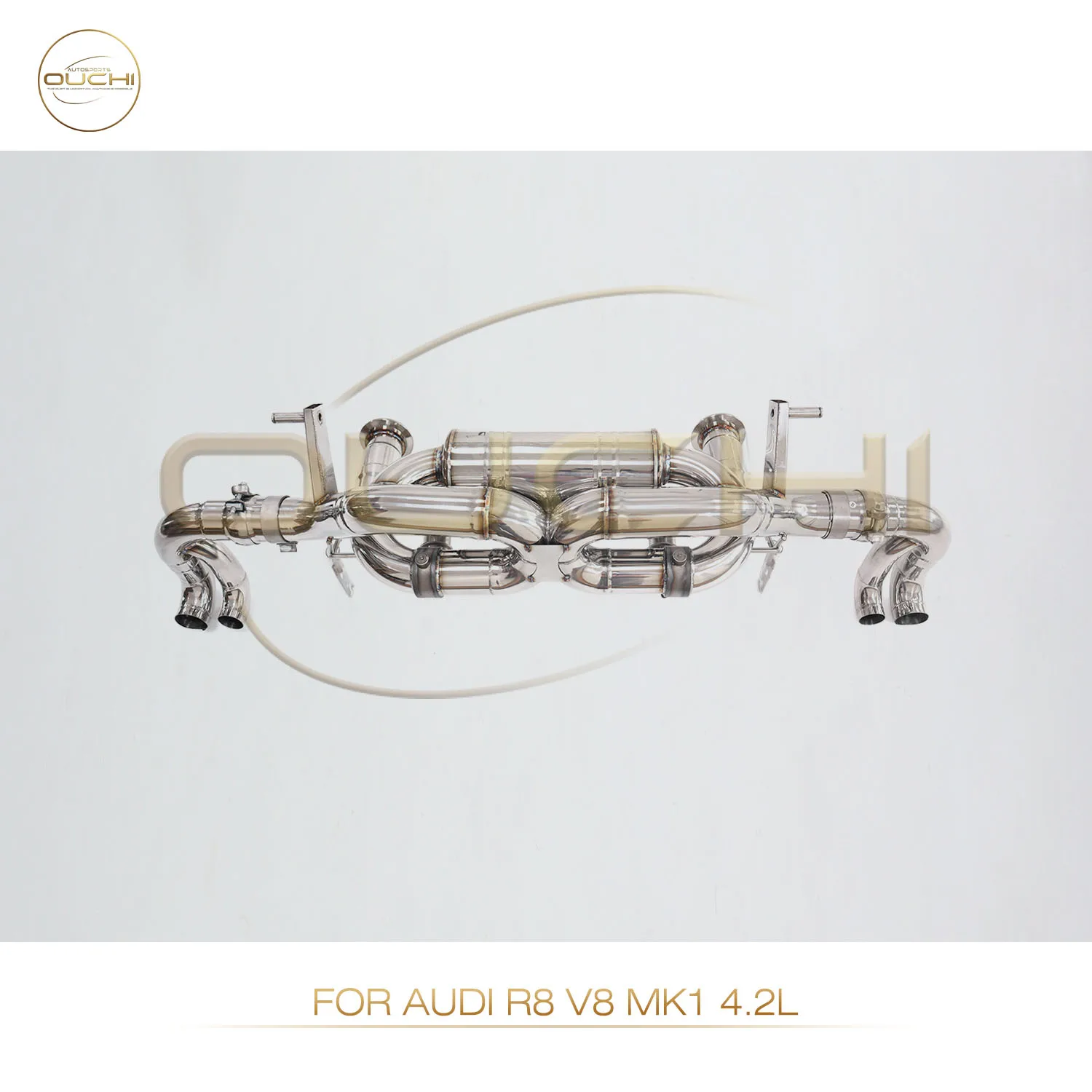 OUCHI Factory Direct Sales Stainless Steel Exhaust System Performance Catback For Audi R8 V8 MK1 4.2L Muffler Car Exhaust
OUCHI Factory Direct Sales Stainless Steel Exhaust System Performance Catback For Audi R8 V8 MK1 4.2L Muffler Car Exhaust