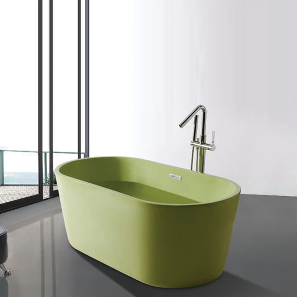Green Color Acrylic Free Standing Bath Tub
Green Color Acrylic Free Standing Bath Tub