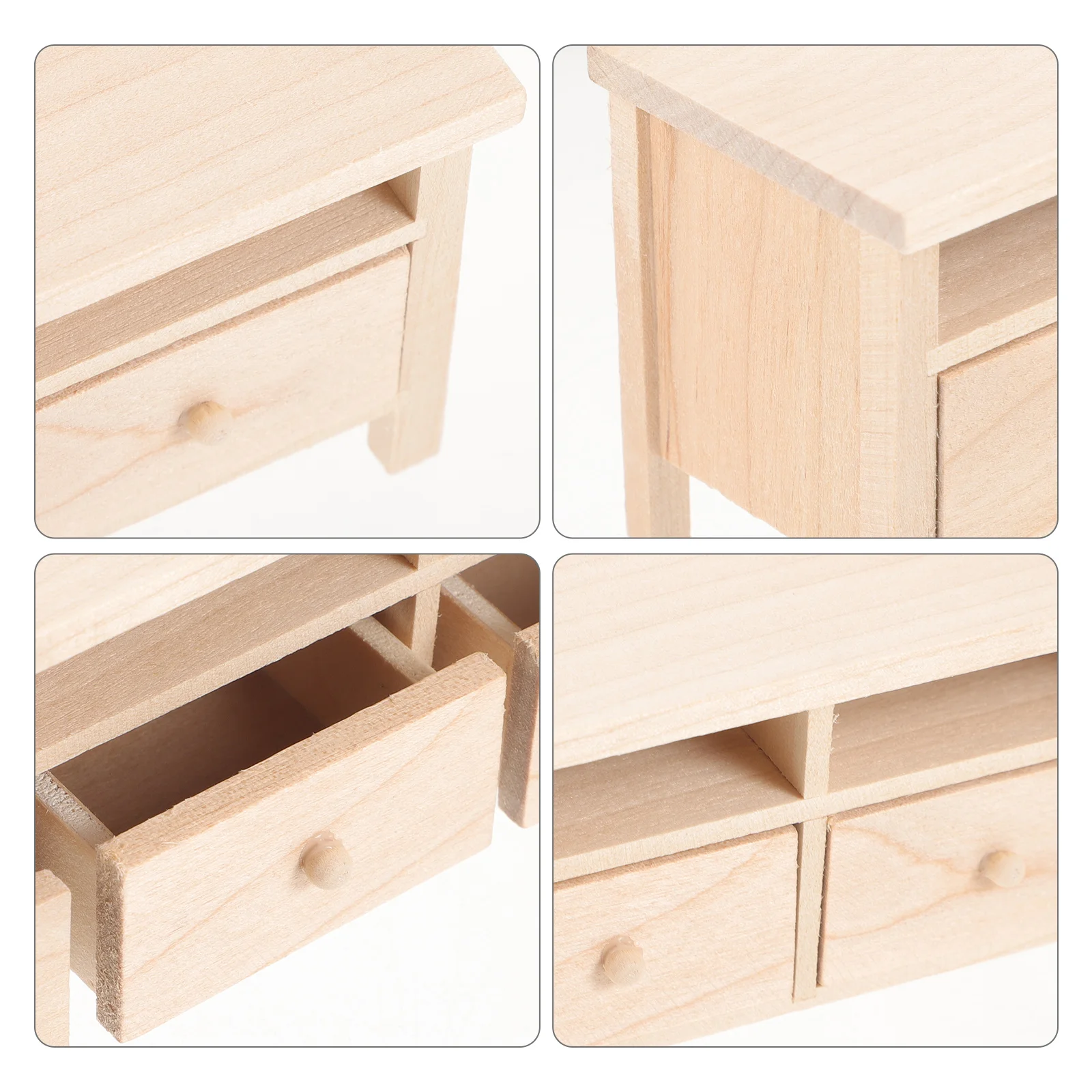 Delicate Miniature Wood Cabinet Dollhouse Furniture Realistic Decorative Stand Compact Lightweight Smooth Excellent
Delicate Miniature Wood Cabinet Dollhouse Furniture Realistic Decorative Stand Compact Lightweight Smooth Excellent
