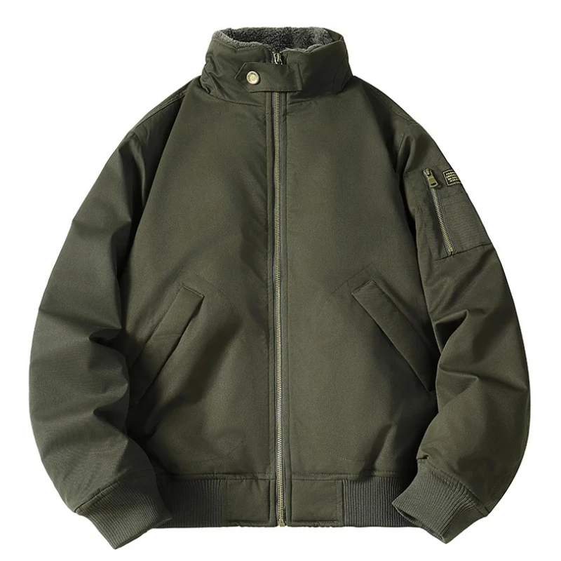 Повседневная куртка в стиле милитари, мужская весенне-осенняя свободная мужская куртка среднего возраста, моющаяся куртка, рабочая одежда в американском стиле, куртки с хлопковой подкладкой
Повседневная куртка в стиле милитари, мужская весенне-осенняя свободная мужская куртка среднего возраста, моющаяся куртка, рабочая одежда в американском стиле, куртки с хлопковой подкладкой