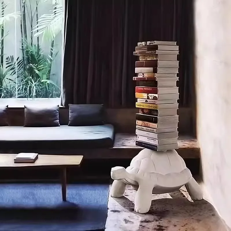 Nordic personality turtle back Internet celebrity living room bedroom bookcase study turtle decoration multi-layer art bookshelf
Nordic personality turtle back Internet celebrity living room bedroom bookcase study turtle decoration multi-layer art bookshelf