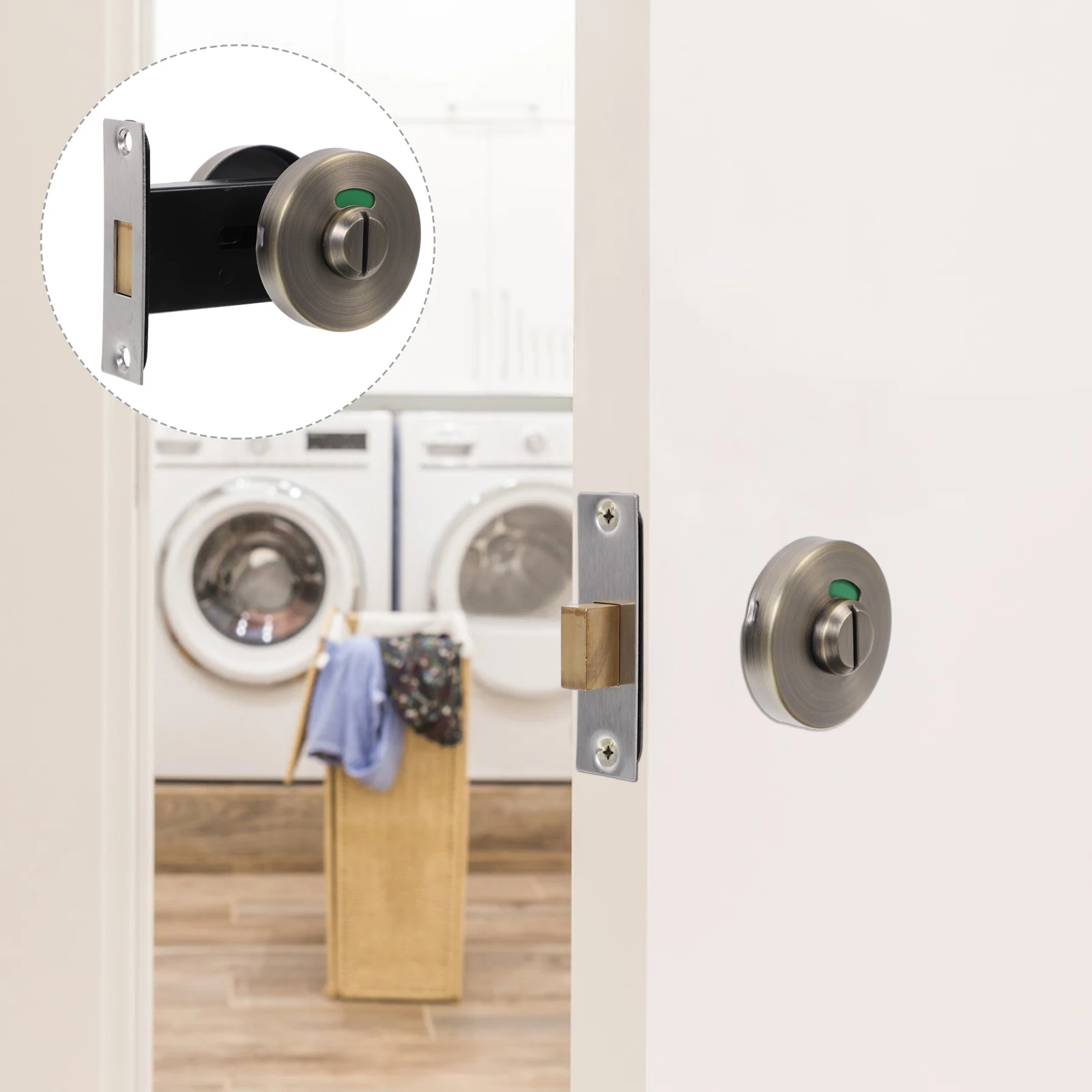 Stainless Steel Bathroom Indicator Lock Corrosion Resistant Occupied Sign For Public Toilet Door Latch Universal Commercial Bolt
Stainless Steel Bathroom Indicator Lock Corrosion Resistant Occupied Sign For Public Toilet Door Latch Universal Commercial Bolt