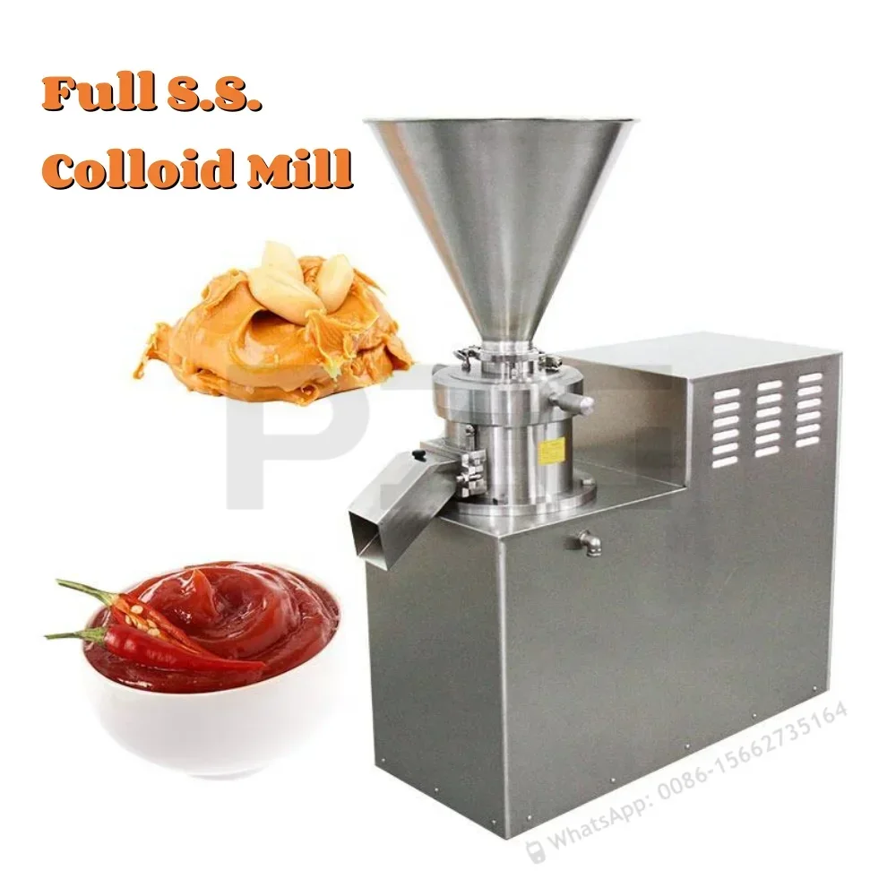 Full Stainless Steel Electric Pickled Pepper Colloid Mill For Nut Butter Food Grade Automatic Chilli Tahina Colloid Mill Machine
Full Stainless Steel Electric Pickled Pepper Colloid Mill For Nut Butter Food Grade Automatic Chilli Tahina Colloid Mill Machine