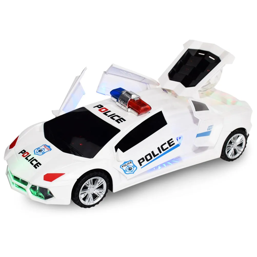 1Pcs Kids Police Car LED Light Music Effect 360 Degree Rotating Wheels Open Door Rear Cover Birthday Christmas Gift
1Pcs Kids Police Car LED Light Music Effect 360 Degree Rotating Wheels Open Door Rear Cover Birthday Christmas Gift