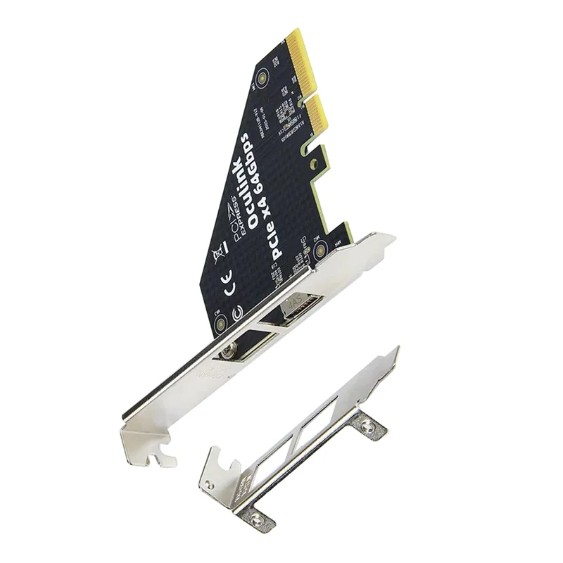 HJ-Pcie X4to SFF 8611 и 8612 Карта адаптера Плата расширения Pciex4/To Oculink Карта адаптера PCIE Внешний адаптер Oculink
HJ-Pcie X4to SFF 8611 и 8612 Карта адаптера Плата расширения Pciex4/To Oculink Карта адаптера PCIE Внешний адаптер Oculink