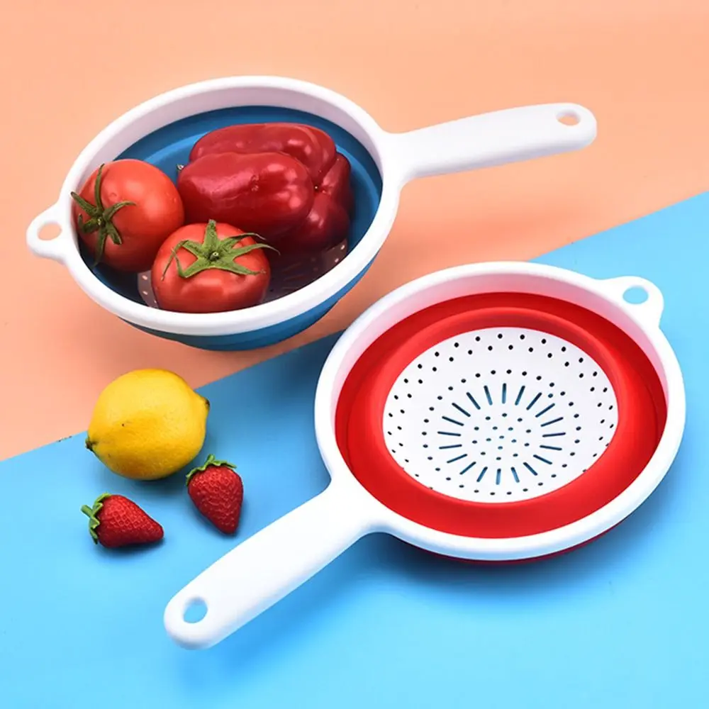 Силиконовая складная корзина для сушки, складная с ручкой, сито для чистки фруктов, большая вместимость, компактная
Силиконовая складная корзина для сушки, складная с ручкой, сито для чистки фруктов, большая вместимость, компактная