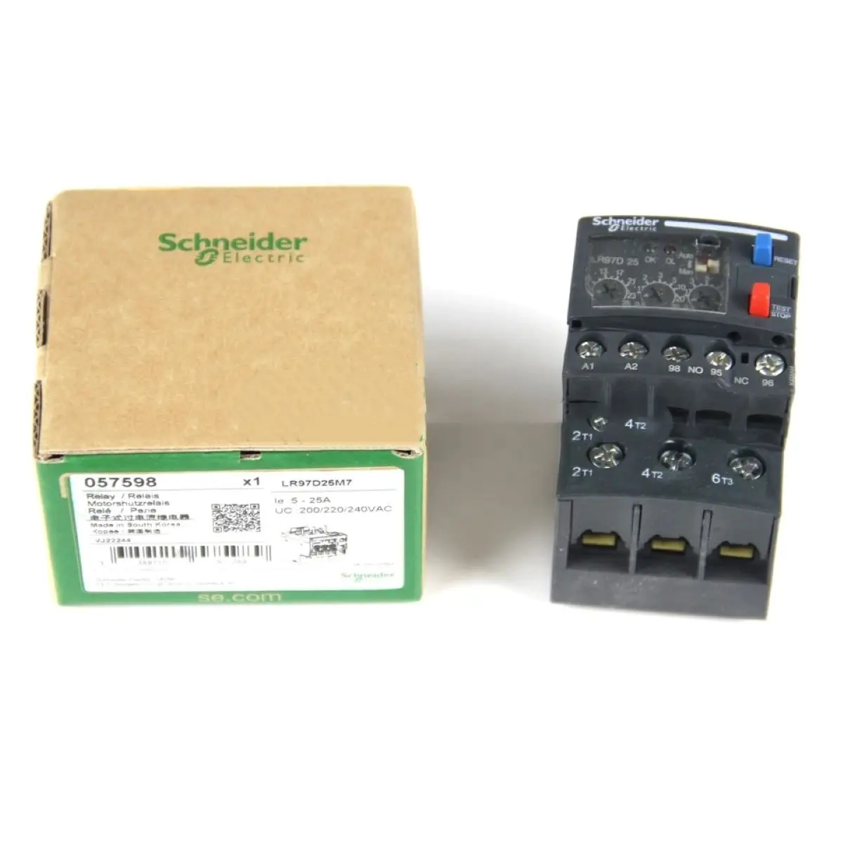 LR97D25M7 electronic overload relay for motor TeSys - 5...25 A - 200...240 V AC