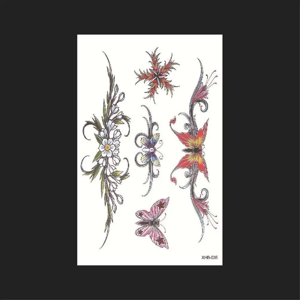 New Leg Body Art Long Lasting Temporary Decal 3D Body Tattoo Sticker Cover Scars Black Rose Butterfly Design
New Leg Body Art Long Lasting Temporary Decal 3D Body Tattoo Sticker Cover Scars Black Rose Butterfly Design