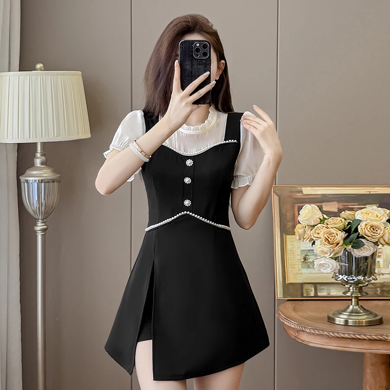 Two Piece Set Women 2026 - Summer Tweed Shorts Outfit for Women, French Chic Dress & Shorts 2PIECES Set
Two Piece Set Women 2026 - Summer Tweed Shorts Outfit for Women, French Chic Dress & Shorts 2PIECES Set