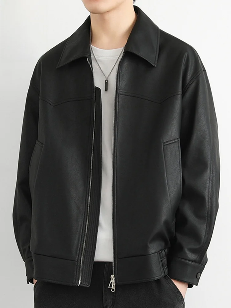 Мужская зимняя куртка из искусственной кожи, новая, теплая, мотоциклетная, с флисовым воротником, длинными рукавами, повседневная, модная
Мужская зимняя куртка из искусственной кожи, новая, теплая, мотоциклетная, с флисовым воротником, длинными рукавами, повседневная, модная