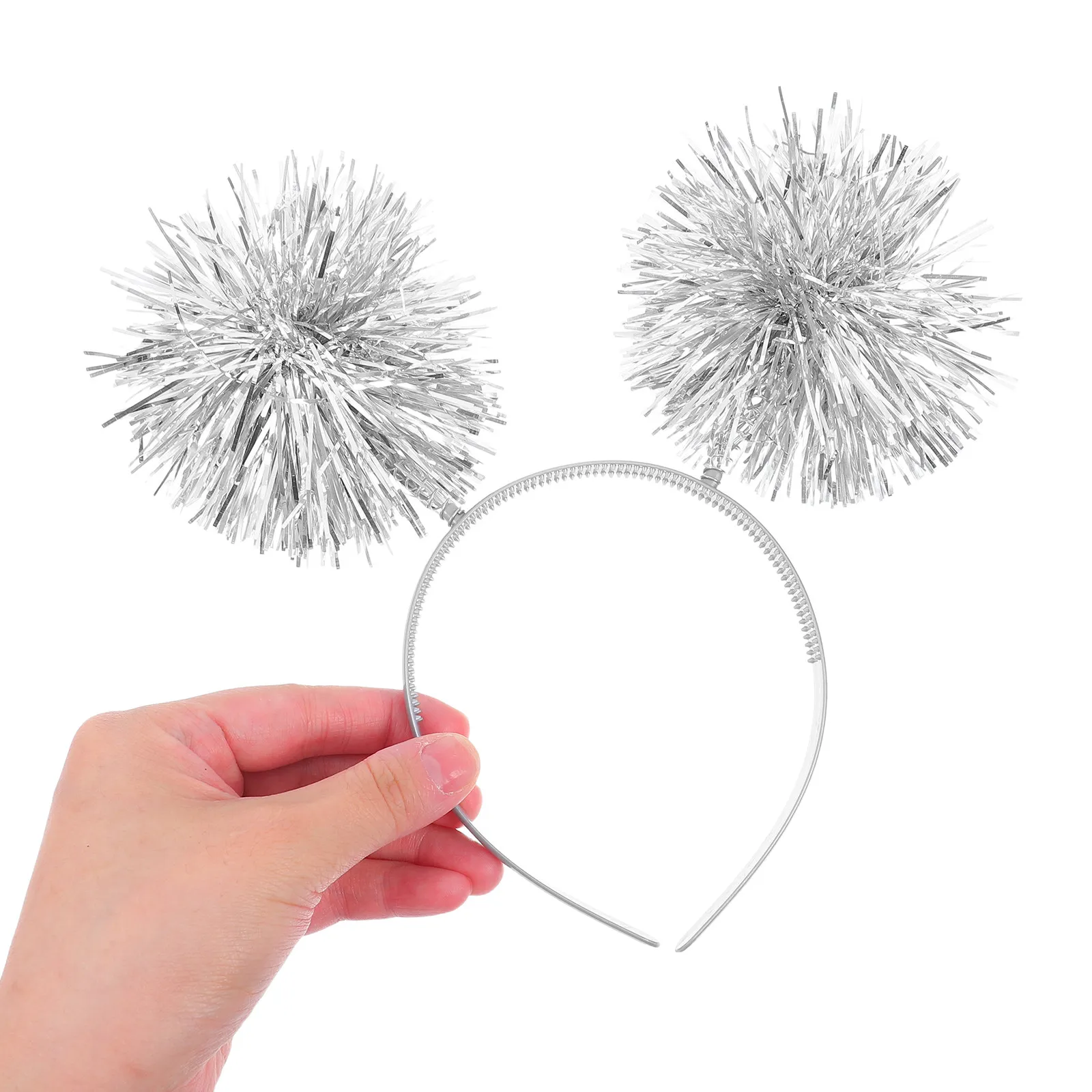Vibrant Holographic Pom Pom Headband Kids Comfortable Soft Party Headwear Birthday Celebration Carnival Costume Festive Event
Vibrant Holographic Pom Pom Headband Kids Comfortable Soft Party Headwear Birthday Celebration Carnival Costume Festive Event