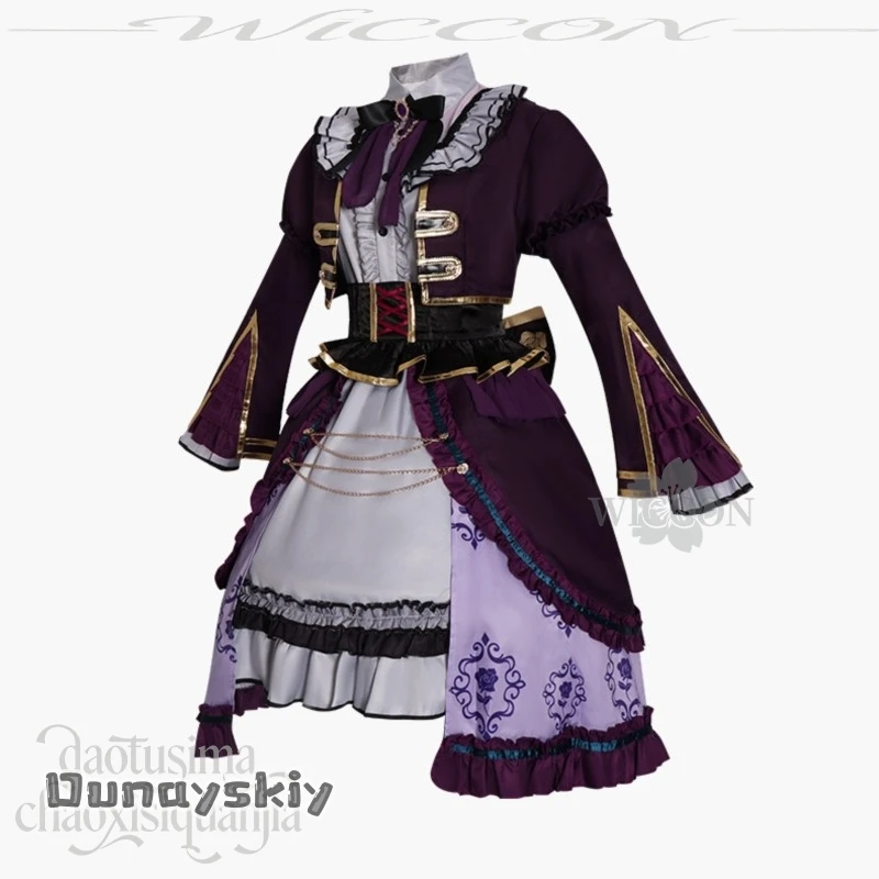 Game Bangdream Roselia Cosplay Yukina Minato Anime Costume aBcAZO@ 2023 Idol Team Uniform Goth Lolita Dark Color Dress Halloween
Game Bangdream Roselia Cosplay Yukina Minato Anime Costume aBcAZO@ 2023 Idol Team Uniform Goth Lolita Dark Color Dress Halloween